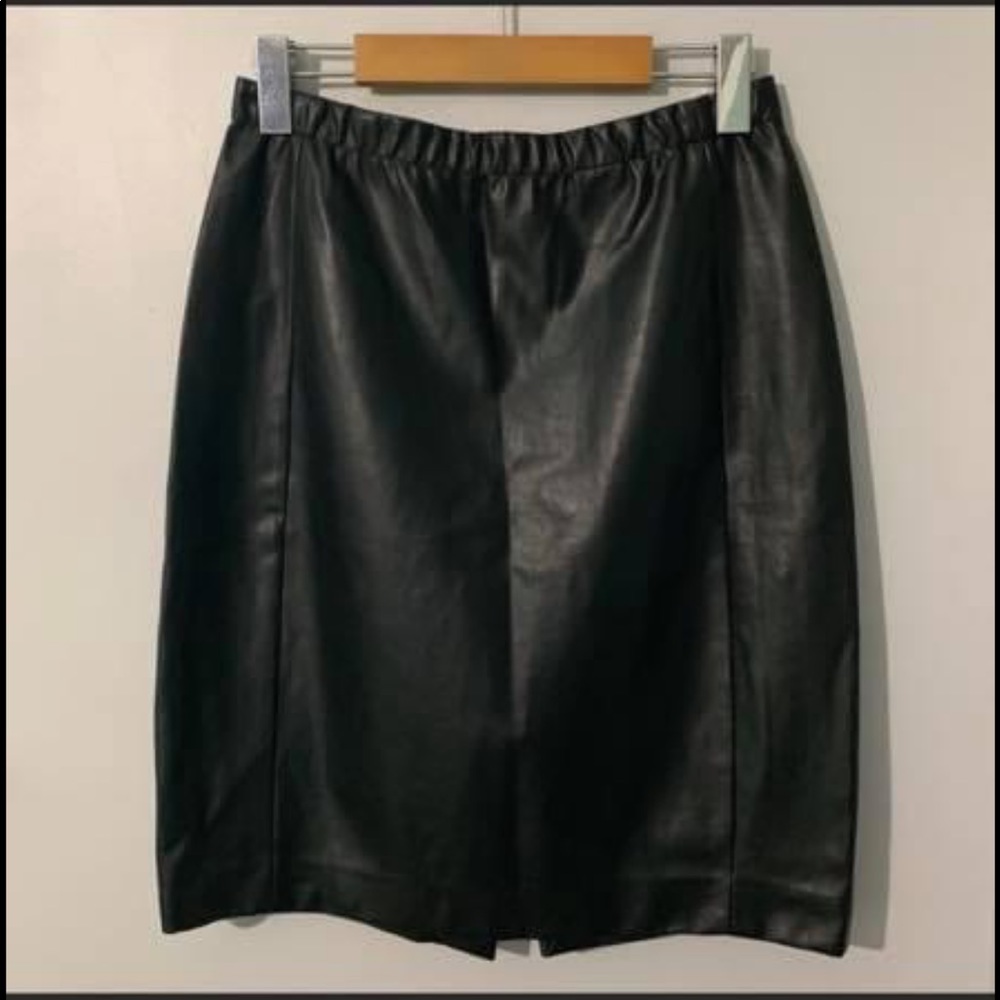 Babaton leather skirt